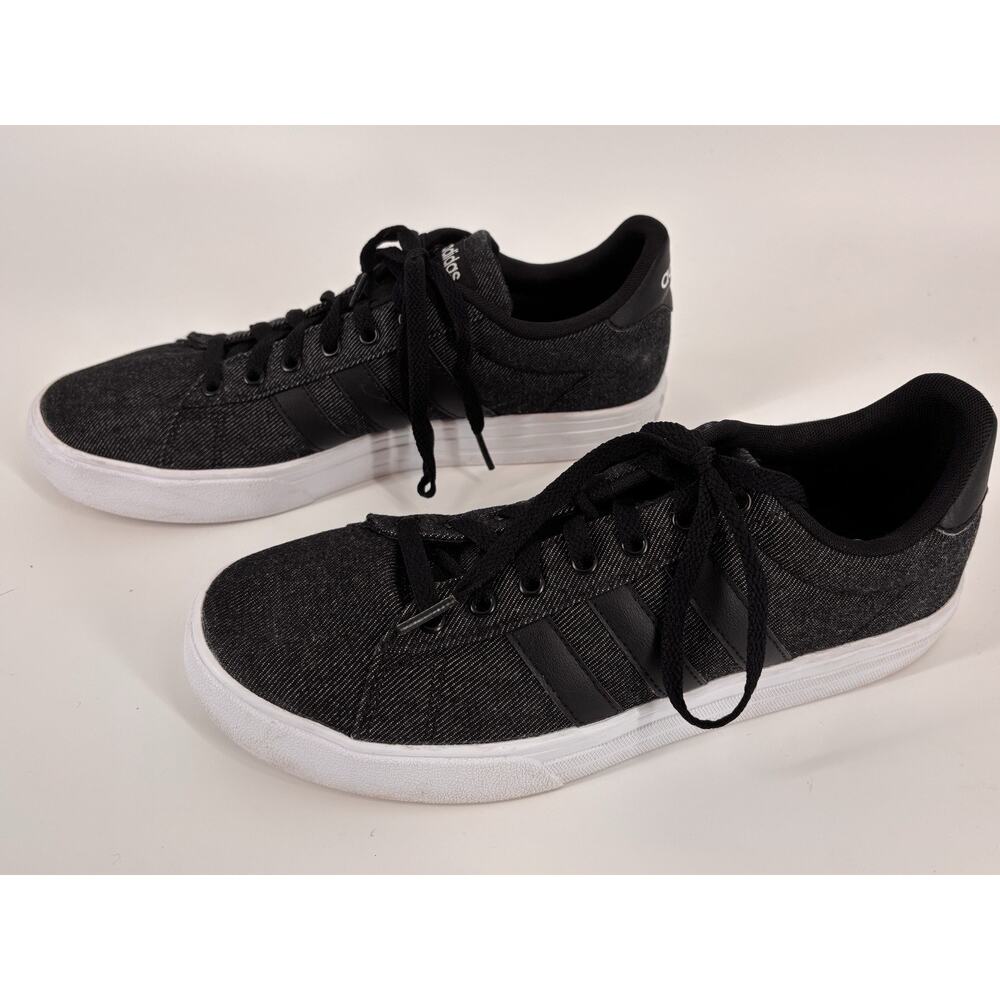 Adidas Men's Ortholite Float Daily 2.0 Size 9 Black / Gray Comfort Cushioned EUC